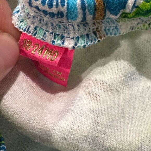 Lilly Pulitzer Lilly On Holiday Bloomers Baby Girls 18/24M - Picture 2 of 3